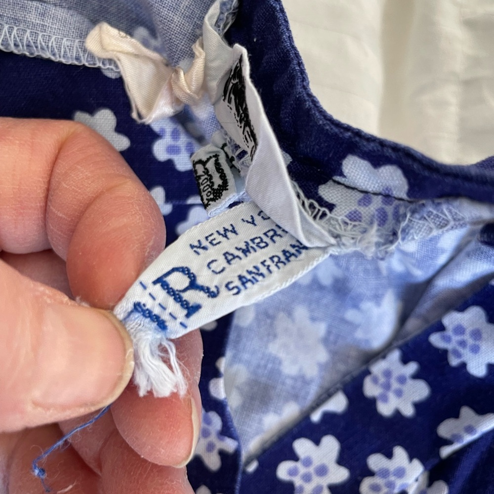 1964 Marimekko child’s dress with pockets - Picture 9 of 12